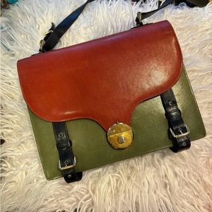 Vintage 60s/70s Roberta Di Camerino Accordion Bag